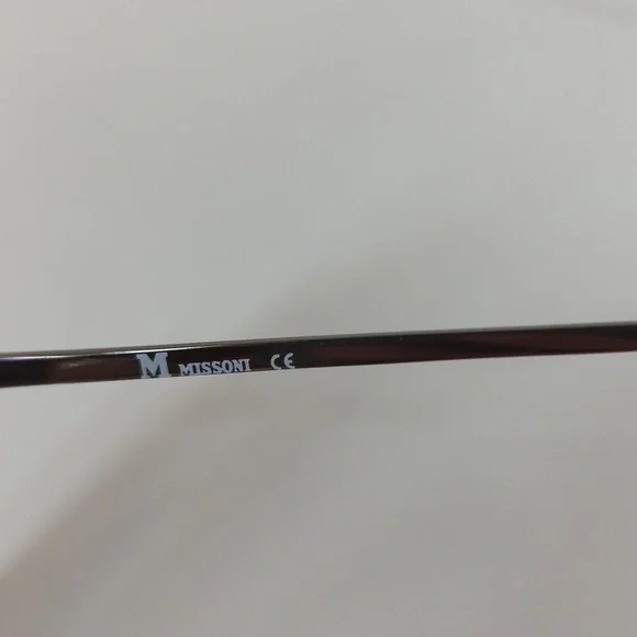 M Missoni Aviator Sunglasses MM 53706 Black Gray luxury 